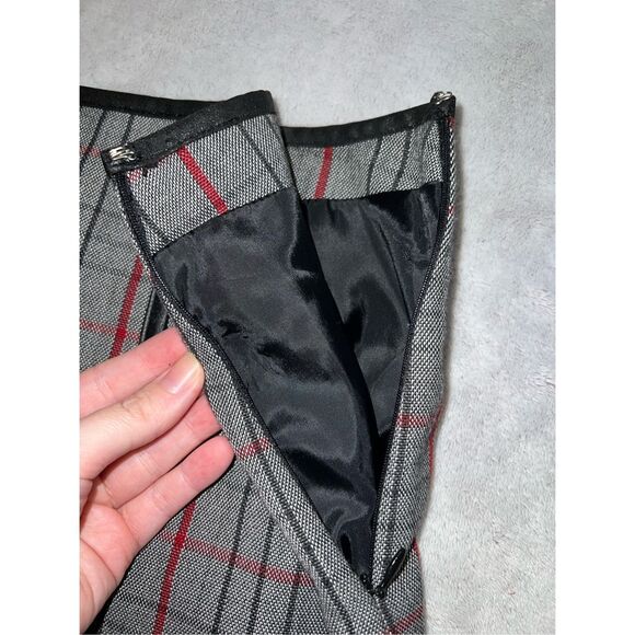 Women’s Vintage Plaid Midi Knee Length Skirt 14 - Picture 6 of 7